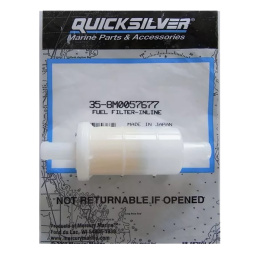 Топливный фильтр для лодочных моторов Quicksilver магистральный 8M0057677